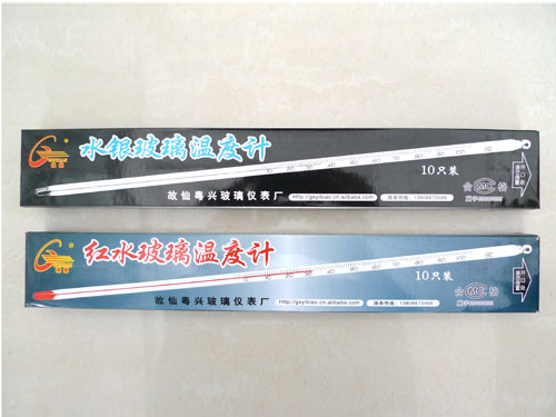 水銀溫度計(jì)，紅水玻璃溫度計(jì)